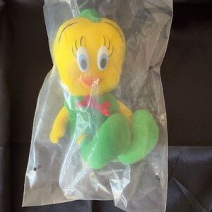Collector Warner Bros. Loony Tunes Tweety Bird Plush Toy 1992